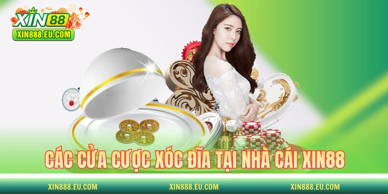 Các cửa cược xóc đĩa tại nhà cái XIN88 